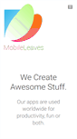Mobile Screenshot of mobileleaves.com